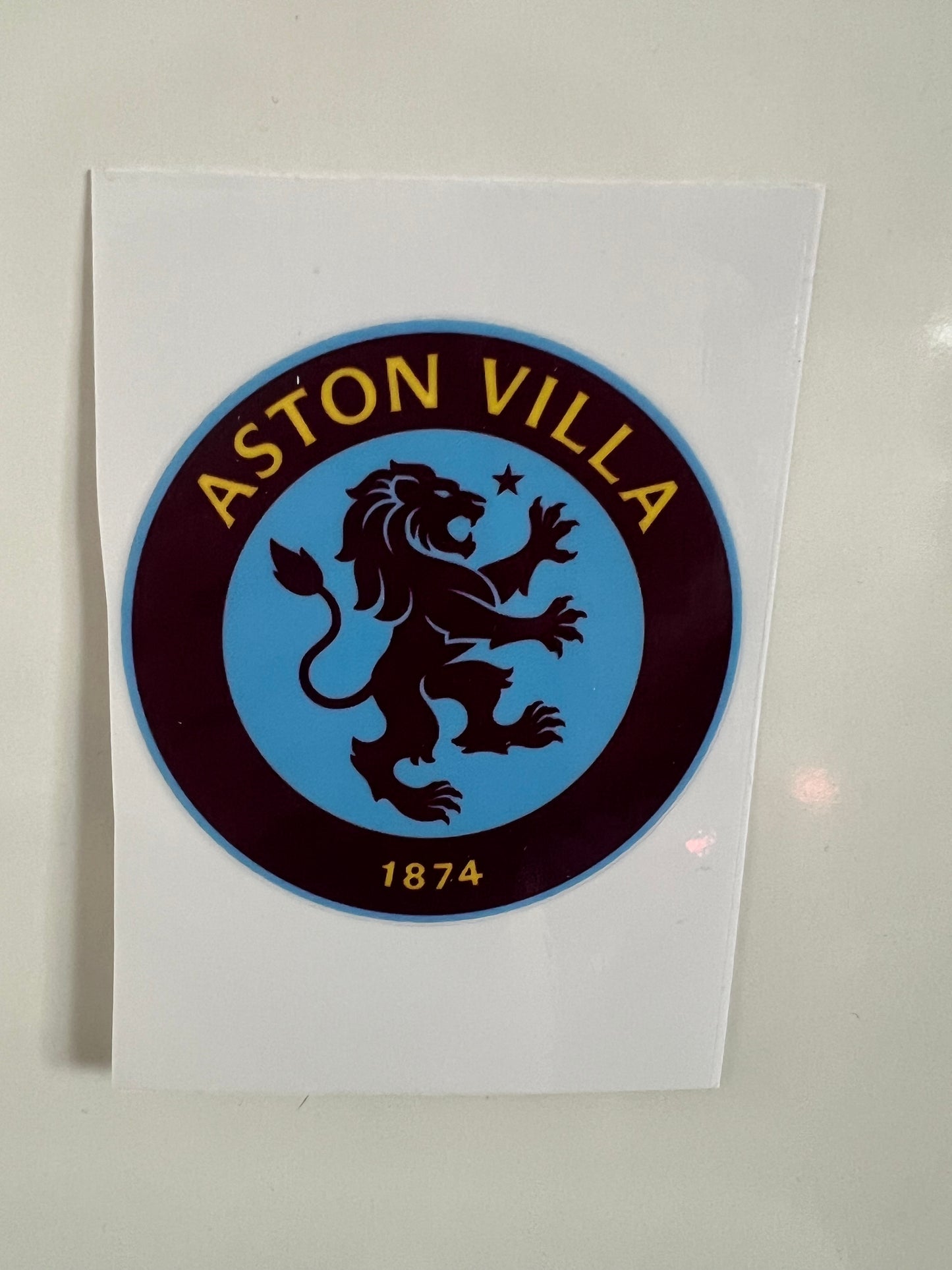 Aston Villa Football club badge UVDTF decal
