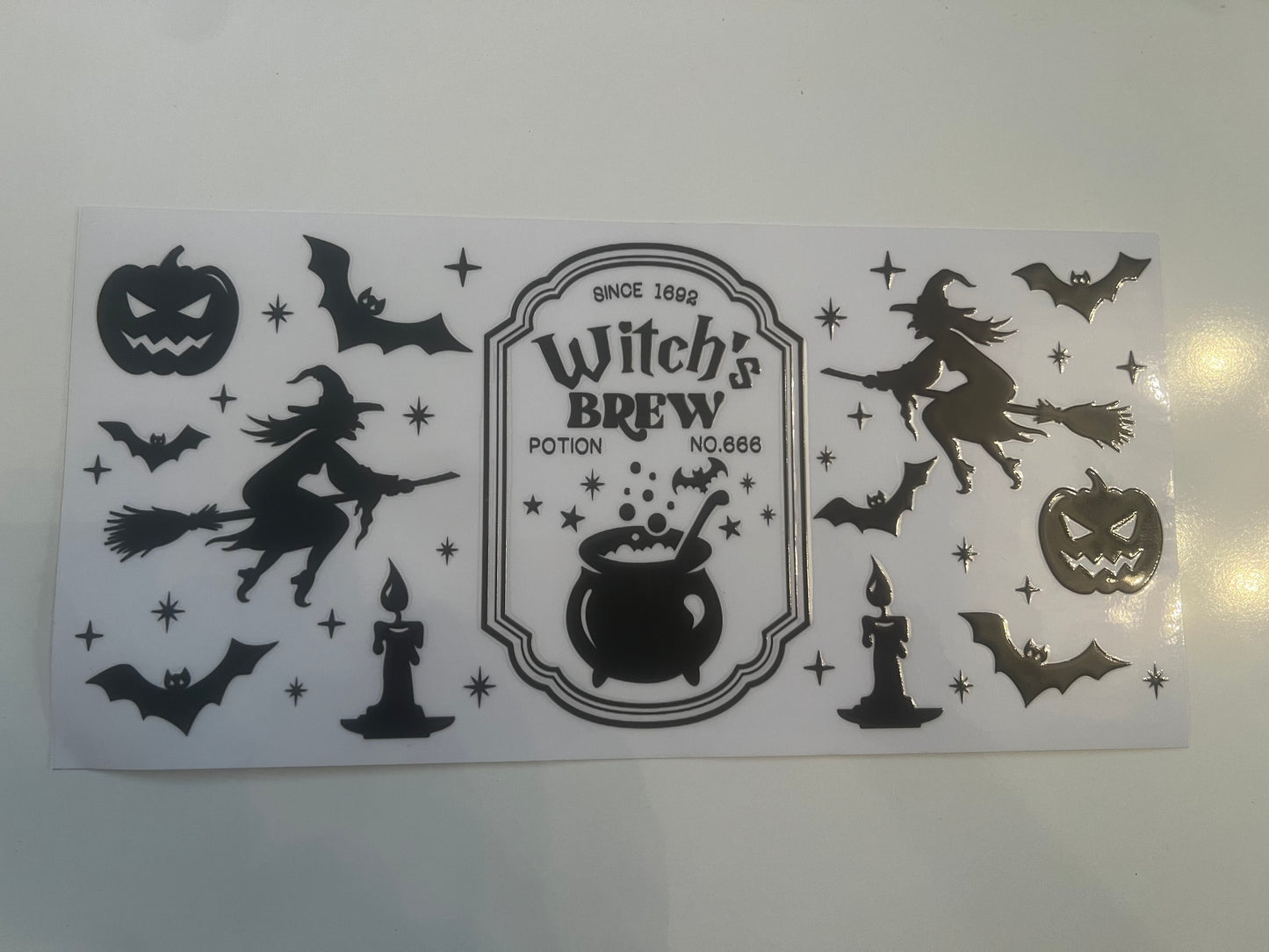 Witches brew (black) wrap