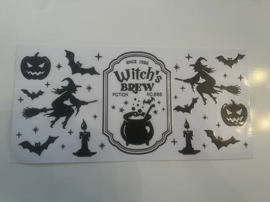 Witches brew (black) wrap