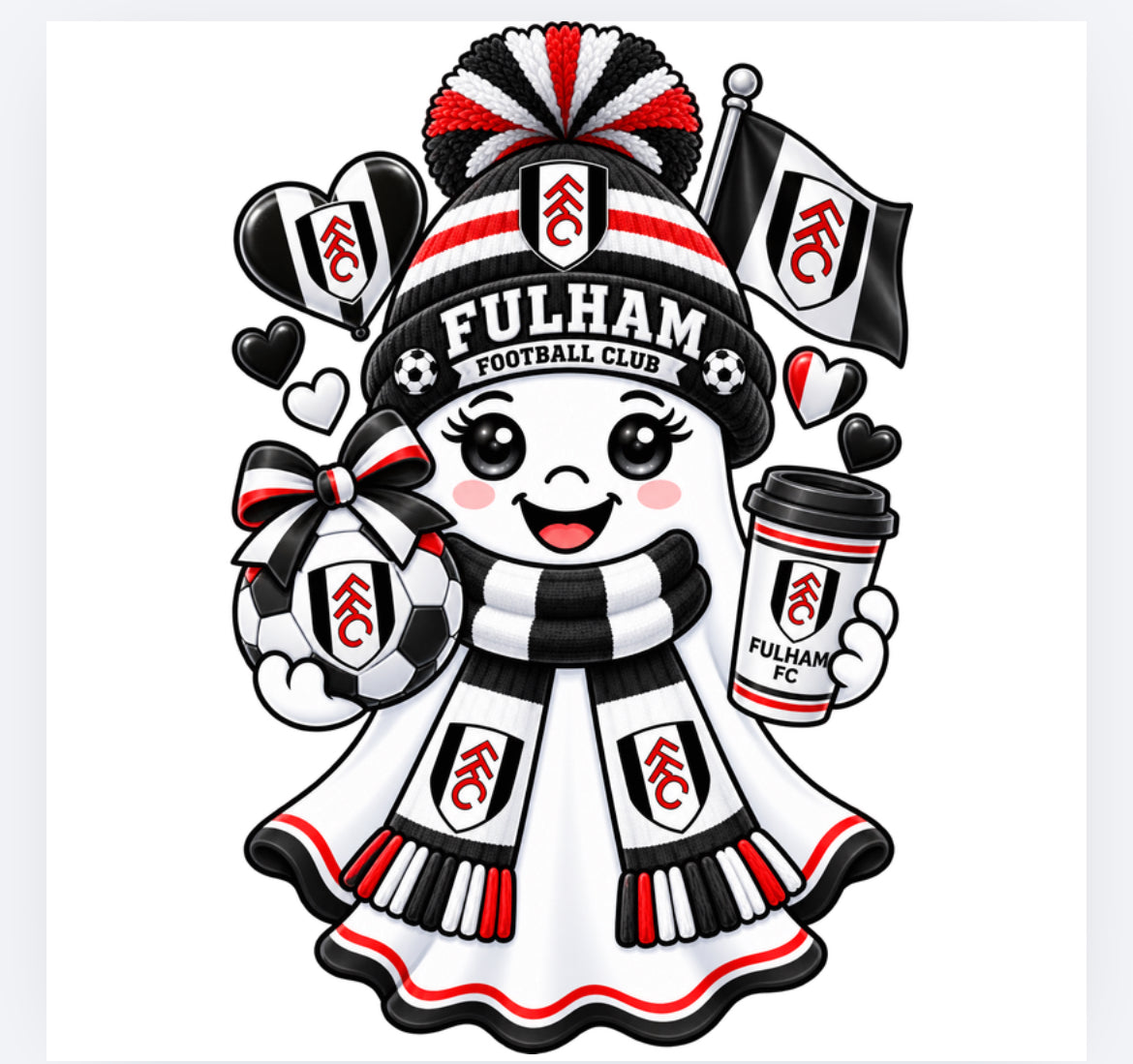 Football Halloween ghost decals - all teams (UVPOD)