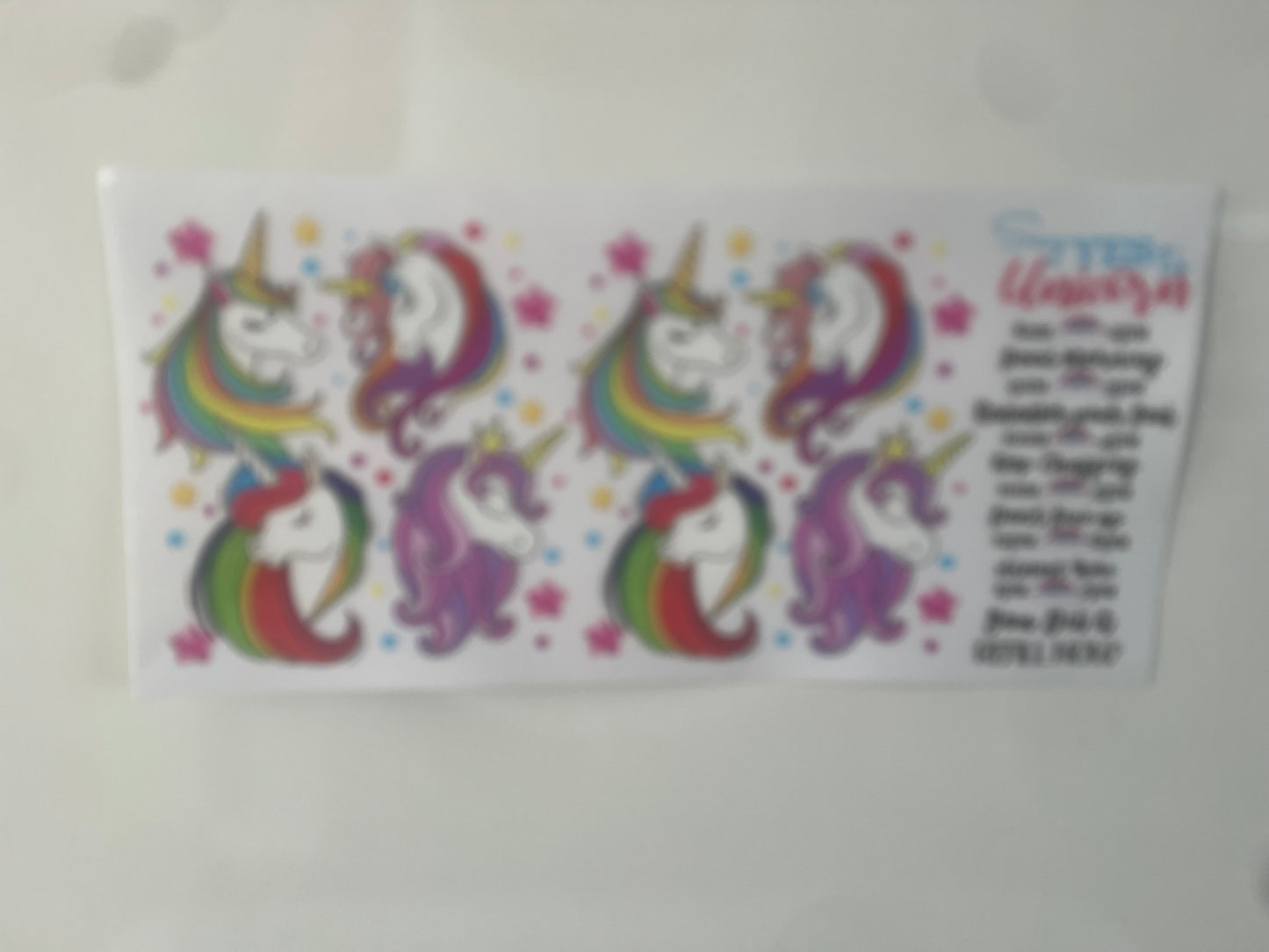 Say yes to Unicorn wrap exclusive