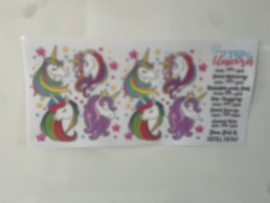 Say yes to Unicorn wrap exclusive