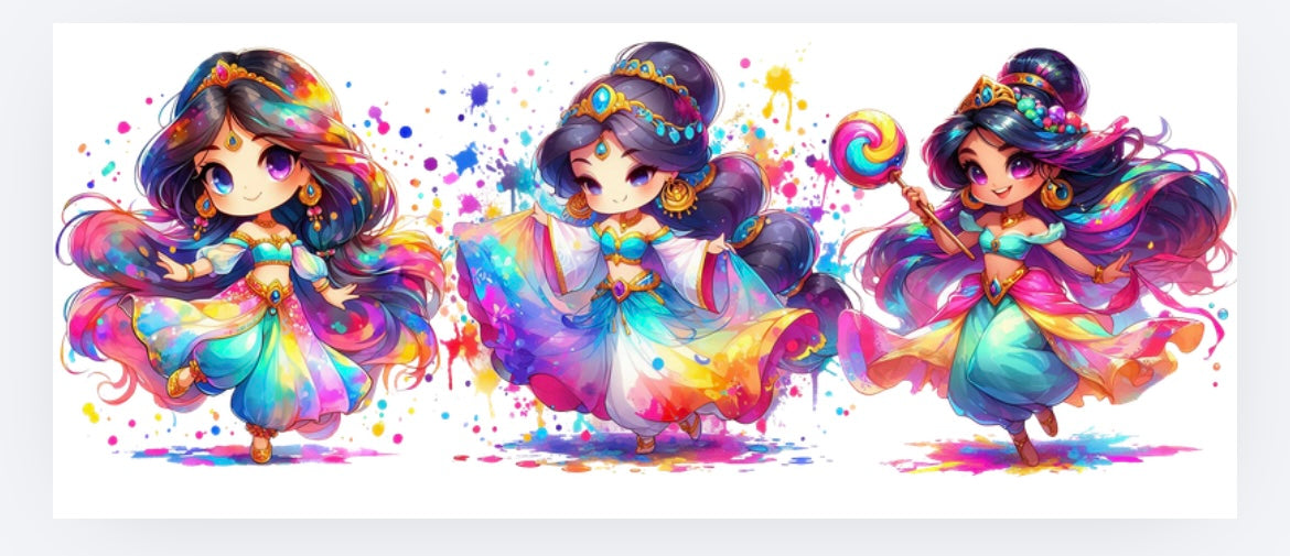 Princess splash  wraps (UVPOD) exclusive