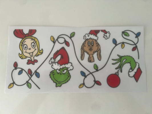 Grinch, max and Cindy Lou who wrap