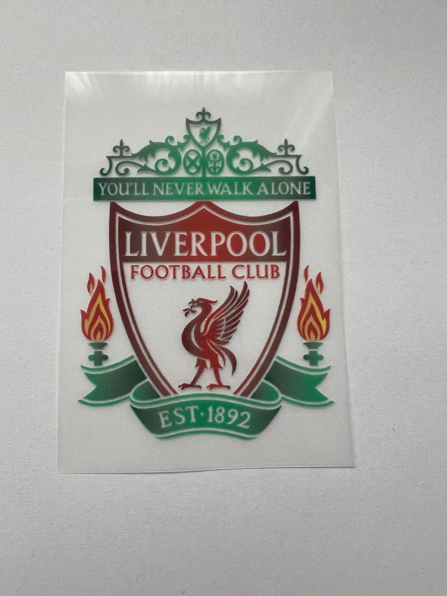 Liverpool football club badge DTF transfer (POD)