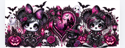 Halloween gothic boy and girl wrap exclusive (UVPOD)
