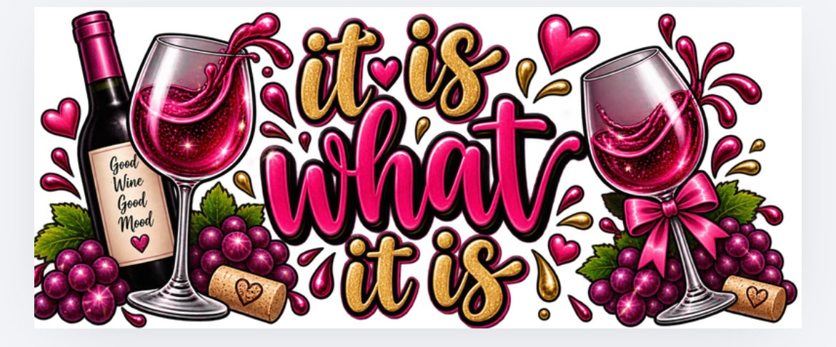 It is what is it wrap exclusive (UVPOD)
