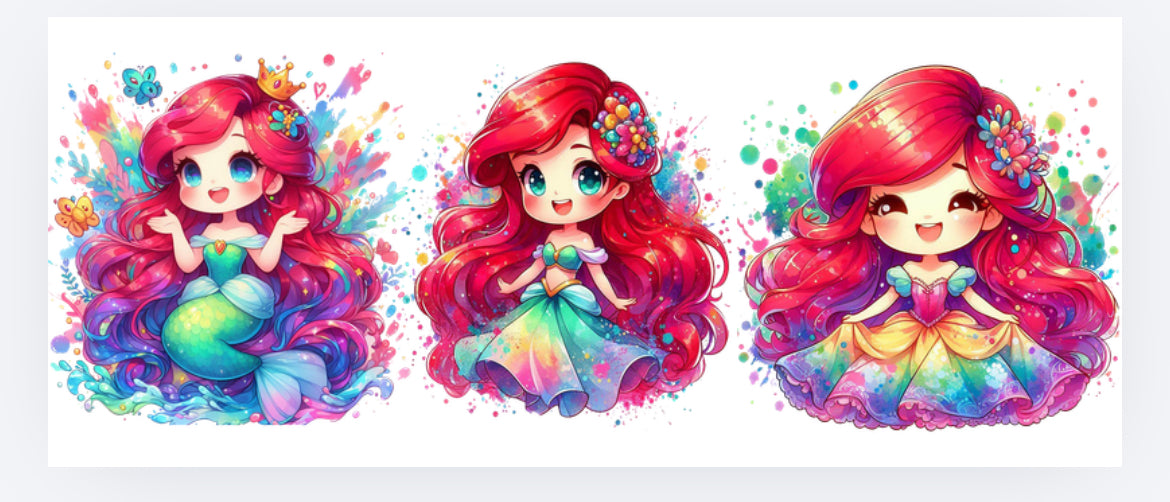 Princess splash  wraps (UVPOD) exclusive