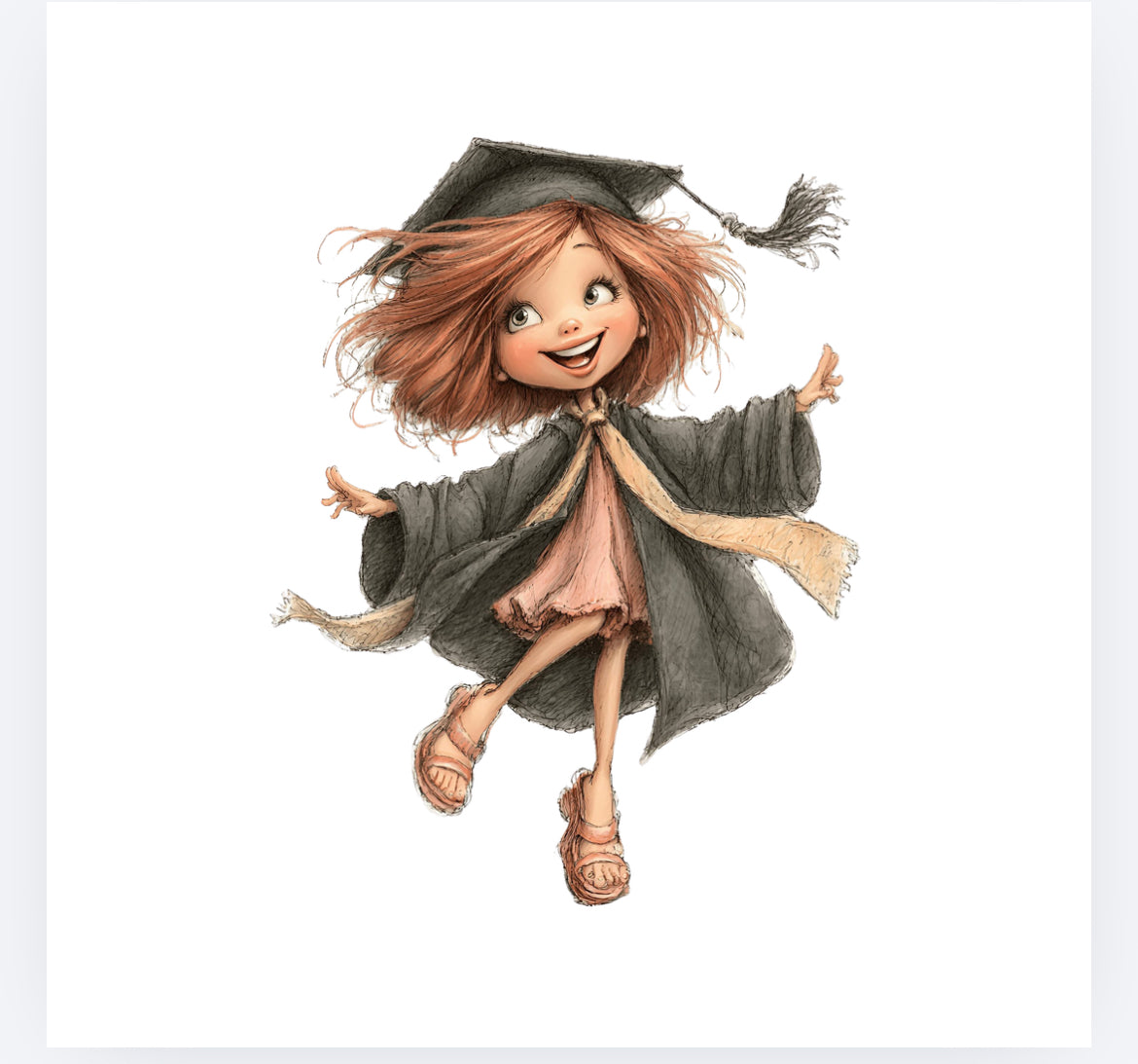 Whimsy graduate / leavers decal UVDTF (UVPOD)