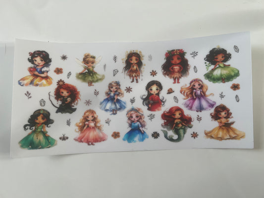 Baby princess’ and flowers wrap