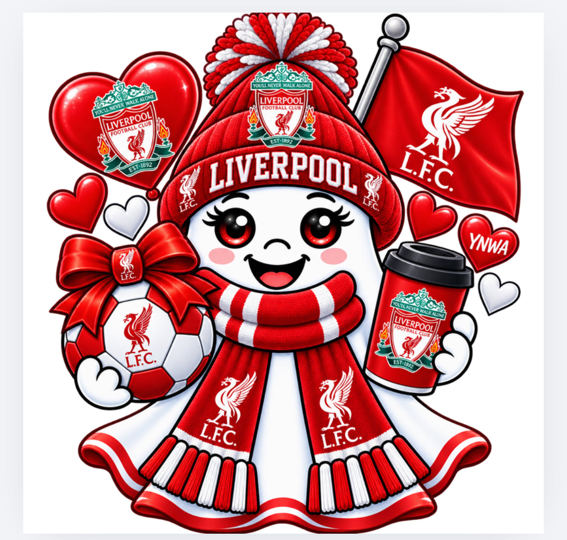Football Halloween ghost decals - all teams (UVPOD)
