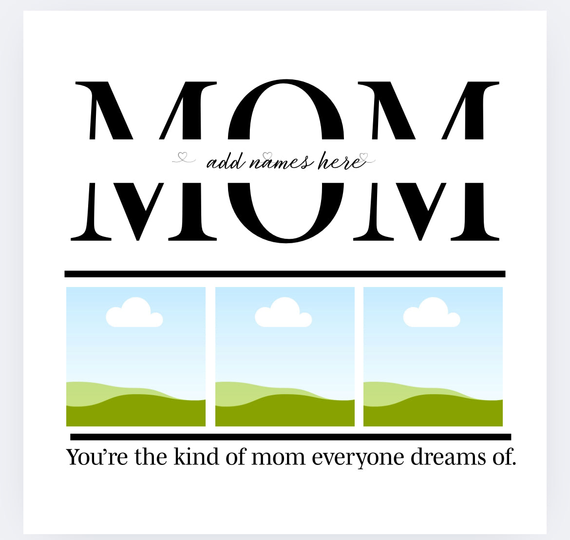 Your the kind of MOM / MUM 3 image DTF - please read the description