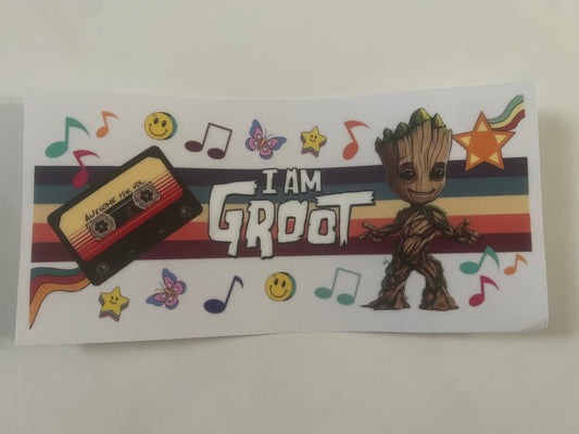 I am groot retro wrap