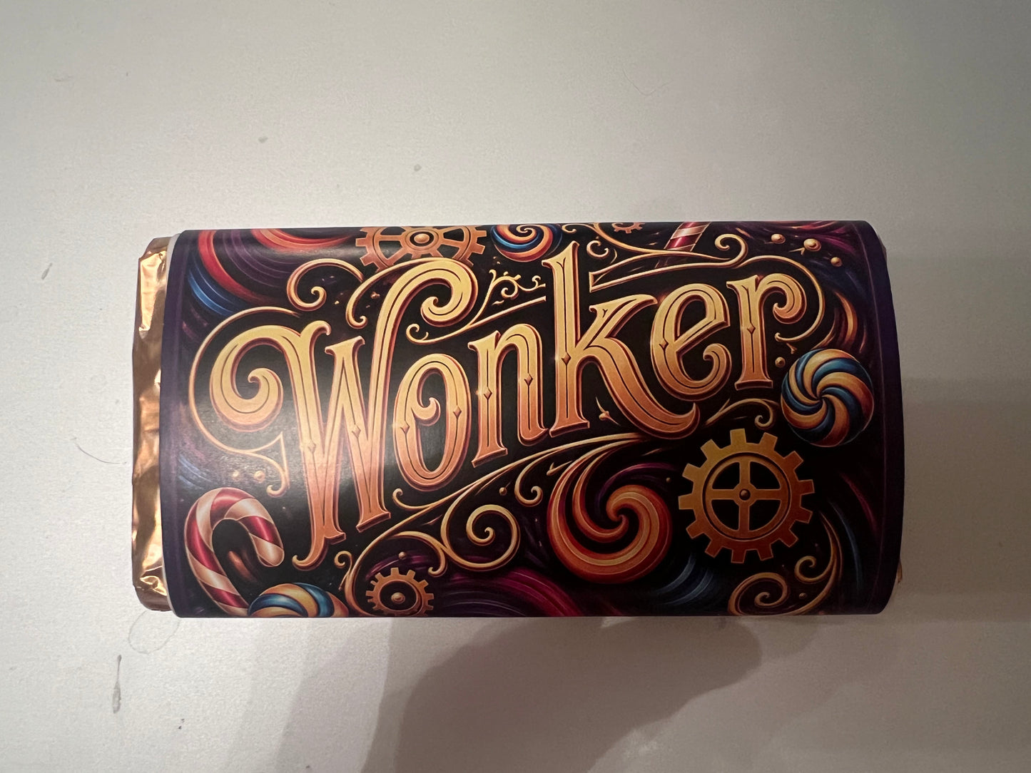 Wonker chocolate bar wrapper