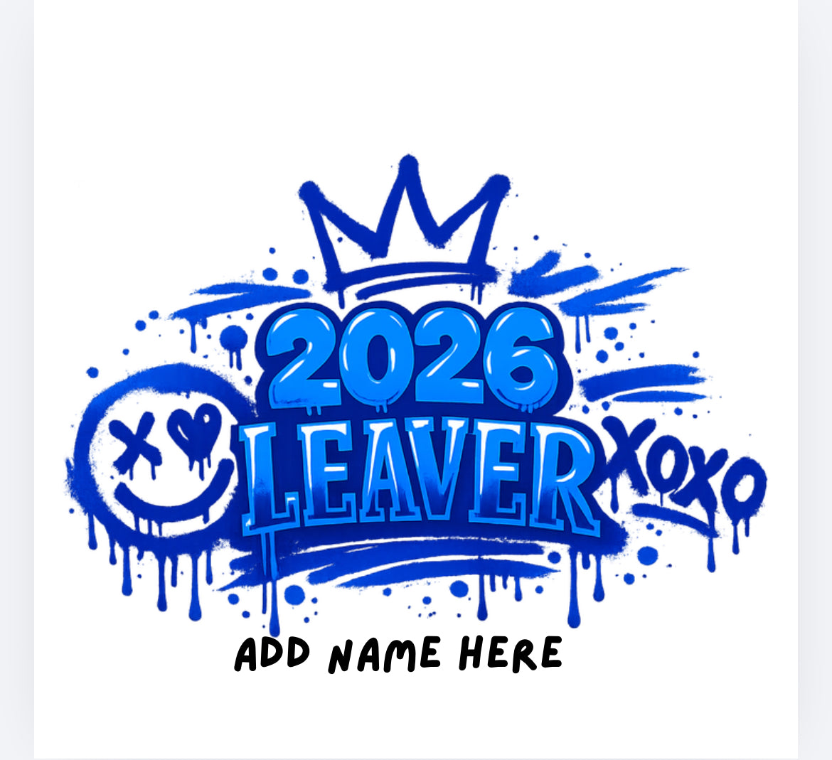 Leavers smiley face DTF (POD) exclusive
