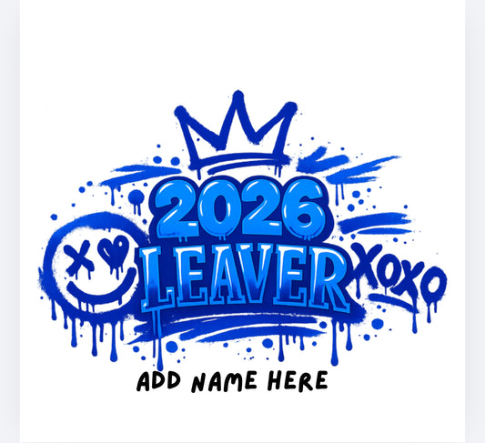 Leavers smiley face DTF (POD) exclusive