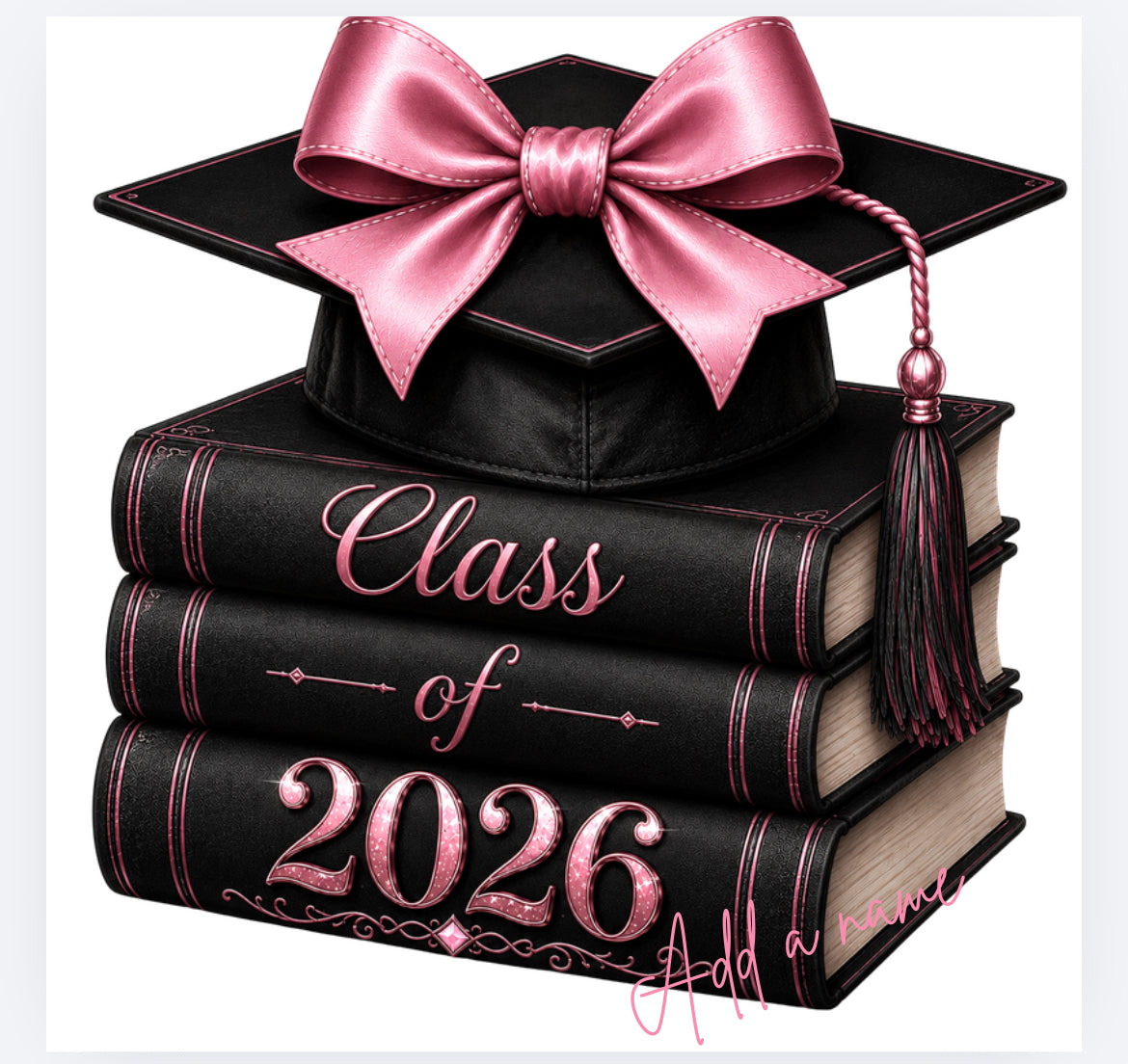 Class of 2026 book style DTF (POD) exclusive