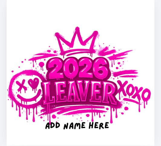 Leavers smiley face DTF (POD) exclusive