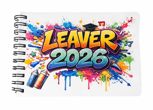 A6 Leaver graffiti DTF transfer exclusive