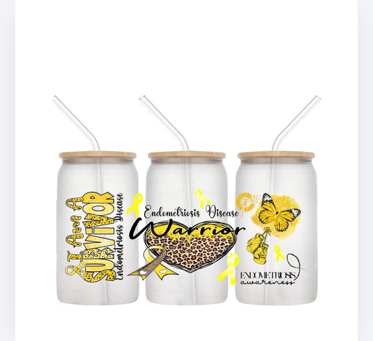 Endometriosis warrior awareness wrap - exclusive (UVPOD)