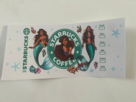 Little mermaid ⭐️ bucks wrap V2