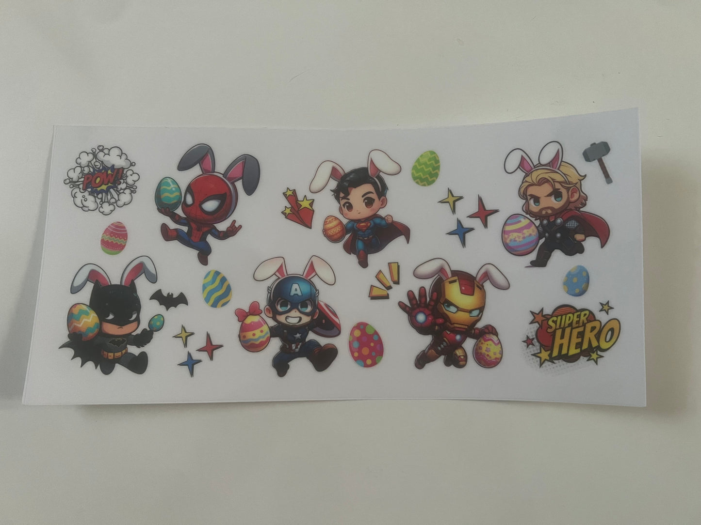 Easter avengers wrap