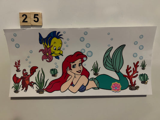 Little mermaid wrap (25) (L)