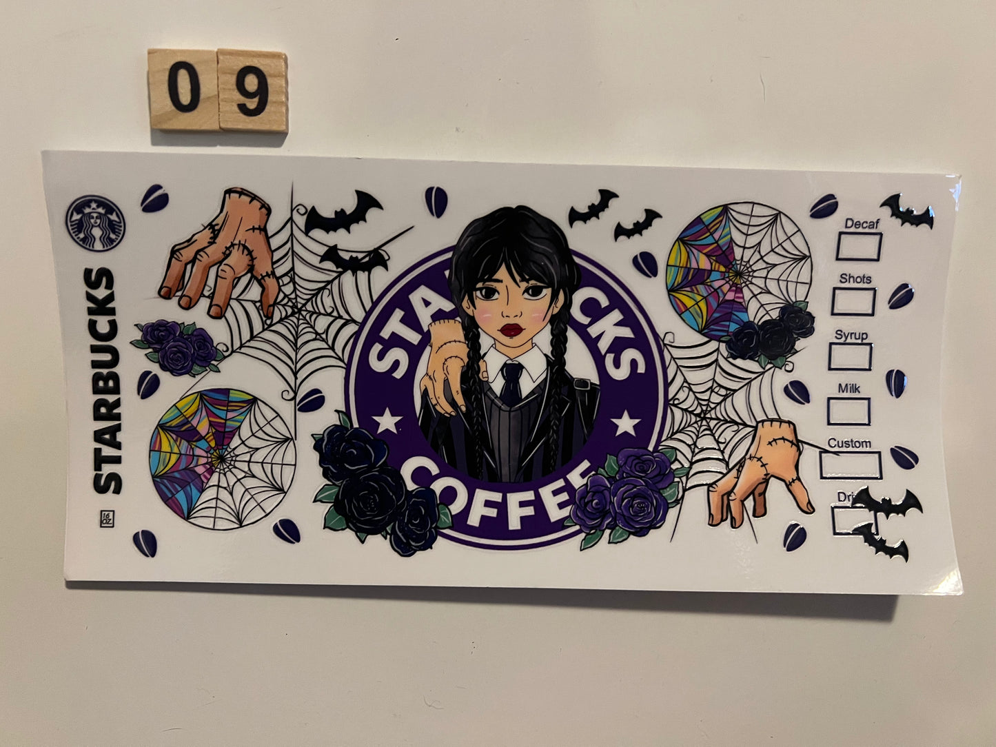 Wednesday Starbucks wrap (UVPOD)