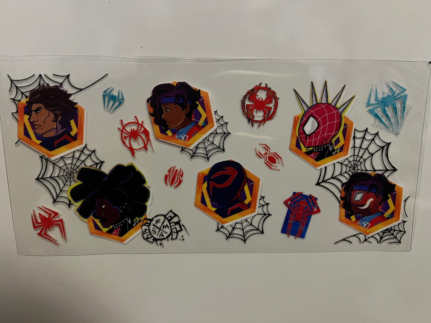 Spider-Man characters wrap (E)