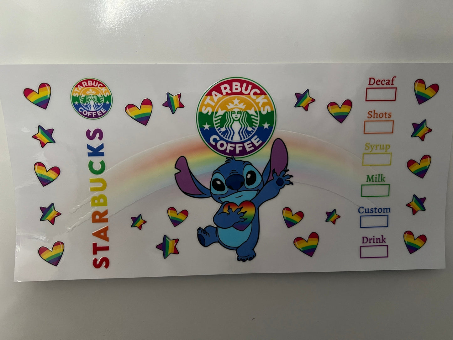 Stitch pride wrap