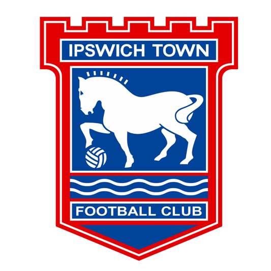 Ipswich Town football club badge DTF transfer (POD)