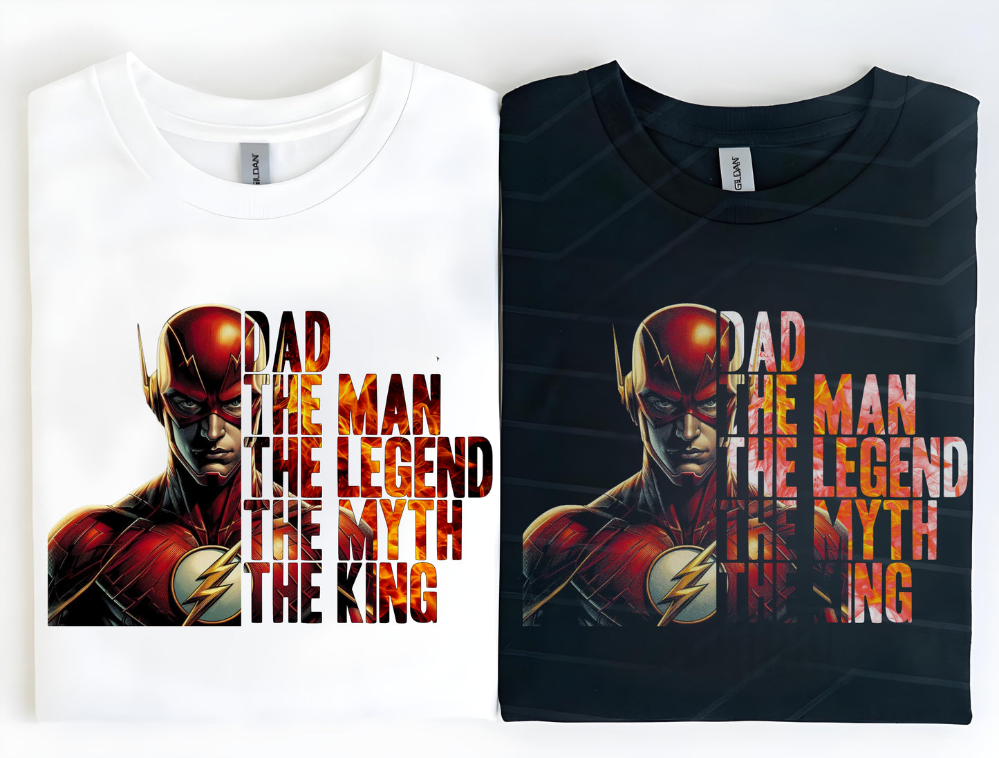 Dad the man the myth character 20cm DTF (POD)