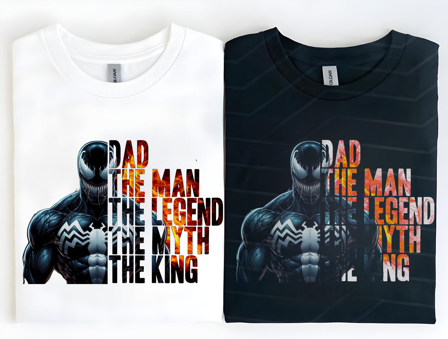 Dad the man the myth character 20cm DTF (POD)