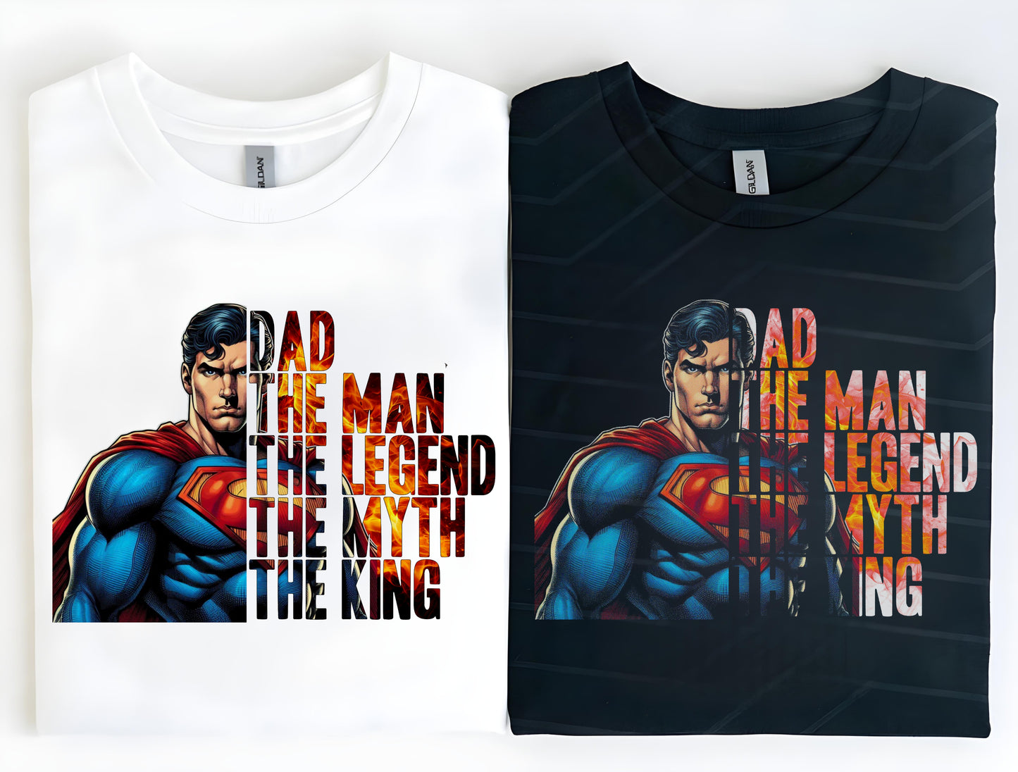 Dad the man the myth character 20cm DTF (POD)