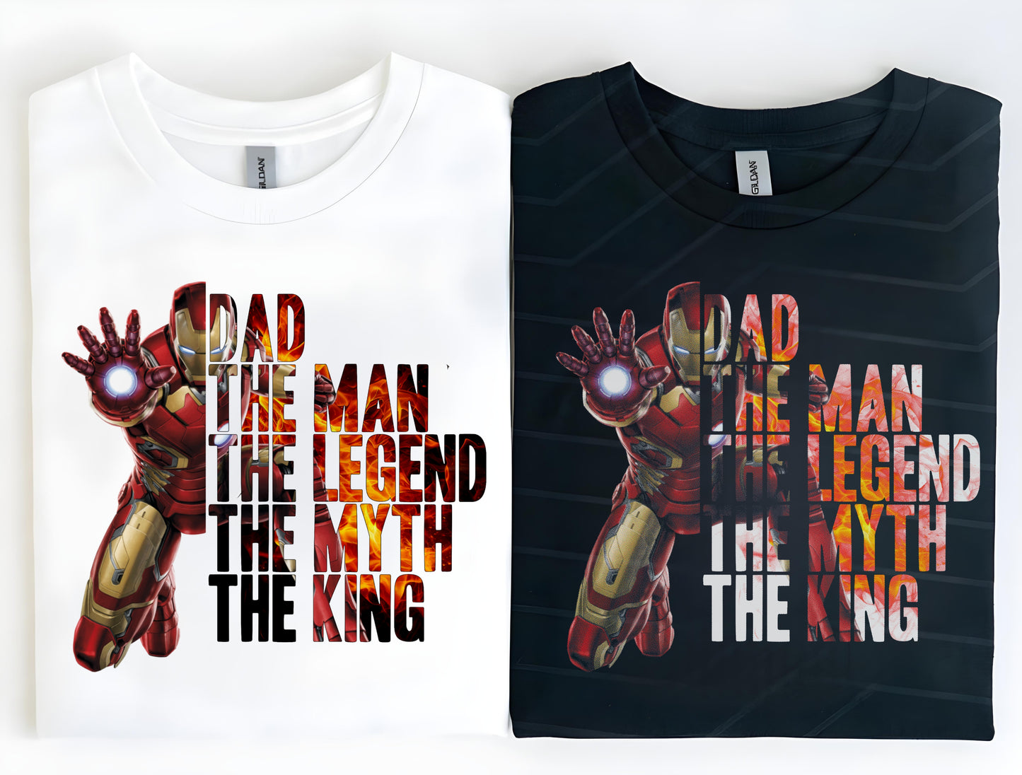 Dad the man the myth character 20cm DTF (POD)