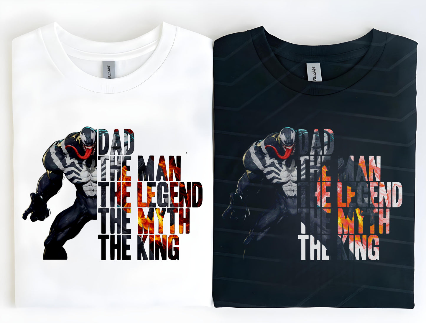 Dad the man the myth character 20cm DTF (POD)