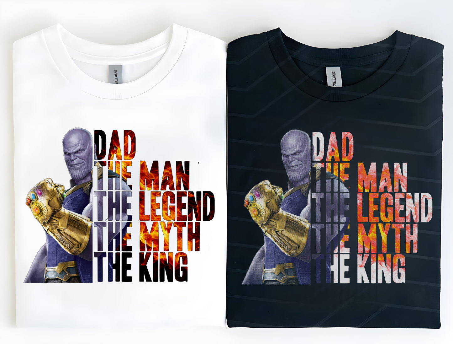 Dad the man the myth character 20cm DTF (POD)