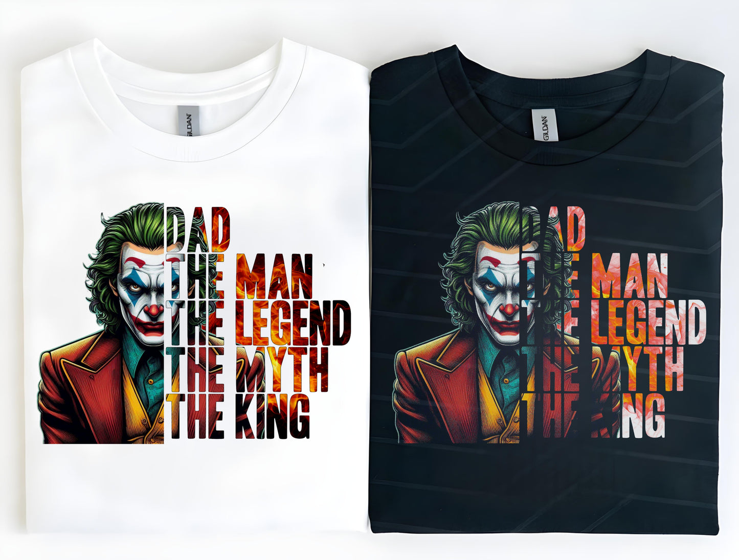 Dad the man the myth character 20cm DTF (POD)