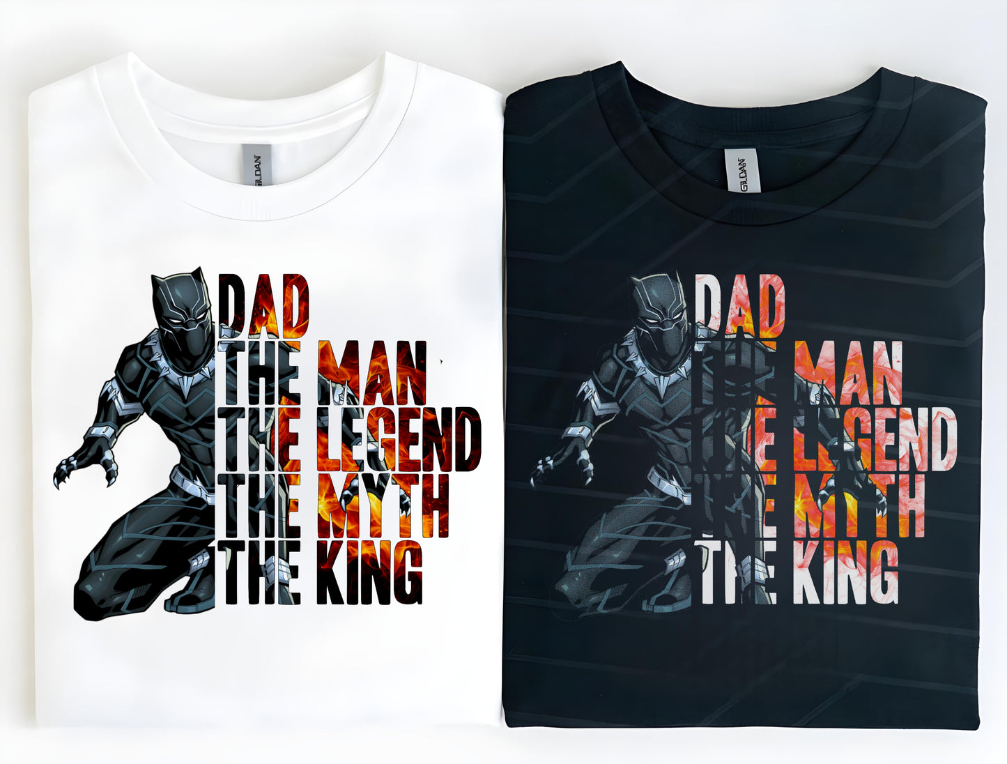 Dad the man the myth character 20cm DTF (POD)