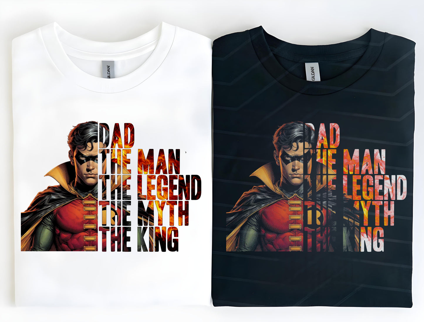 Dad the man the myth character 20cm DTF (POD)