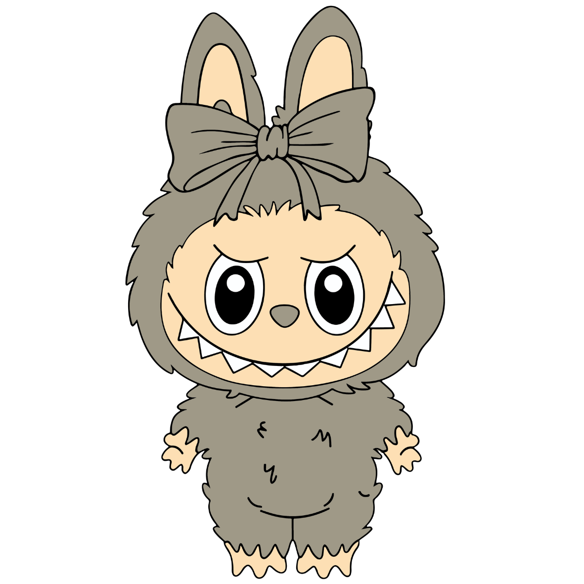 Labubu singles DTF (POD)