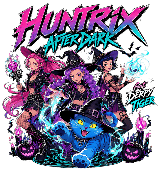 Halloween Huntrix decals exclusive (UVPOD)