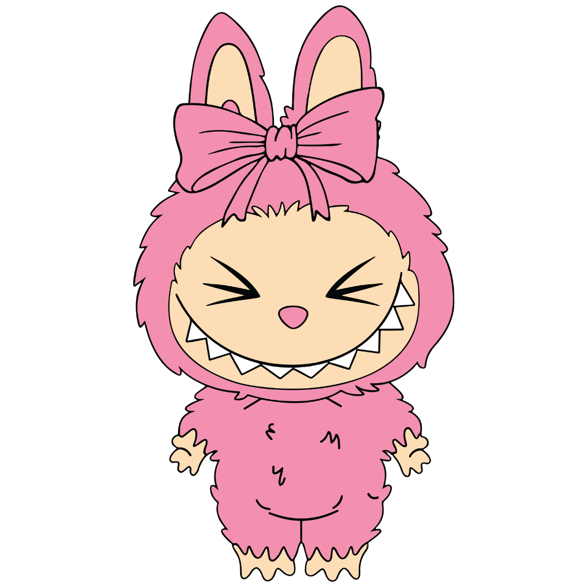 Labubu singles DTF (POD)