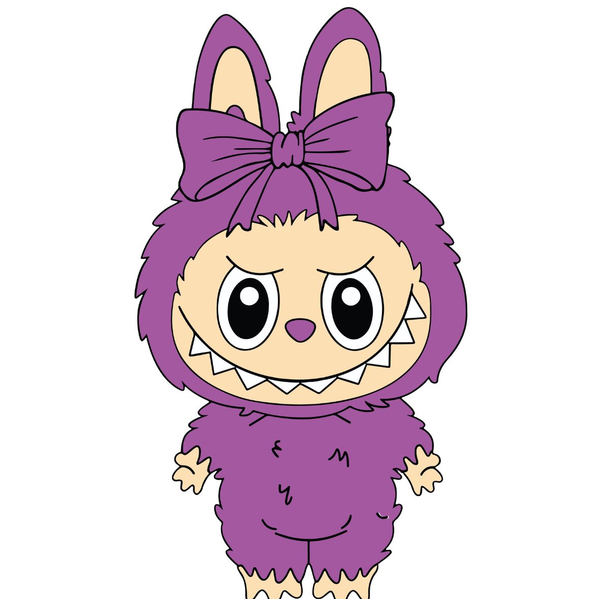 Labubu singles DTF (POD)