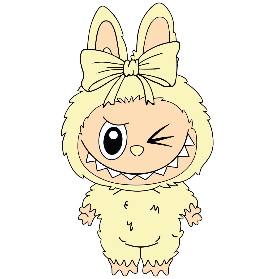 Labubu singles DTF (POD)